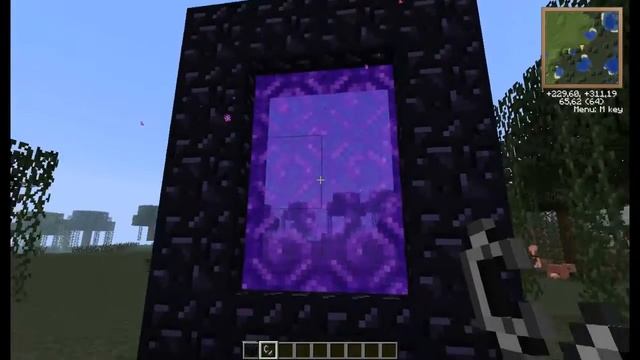 Minecraft | Часть № 2 | # Как сделать телепорт в ад [Без модов] смотреть онлайн