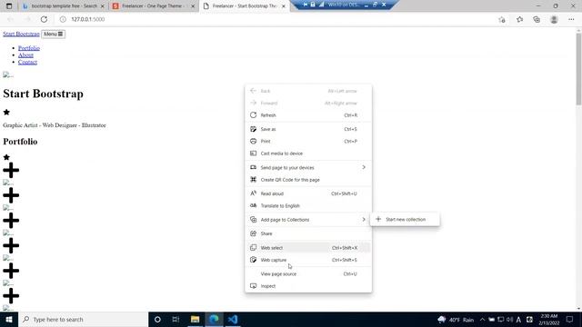 05 - Bootstrap Template vs Python смотреть онлайн