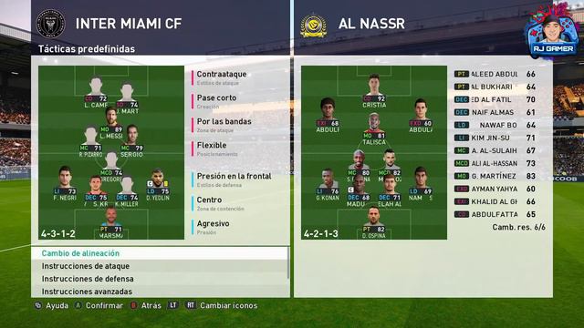 Inter Miami CF VS Al Nassr ⚽️ - EFOOTBALL PES 2021 смотреть онлайн