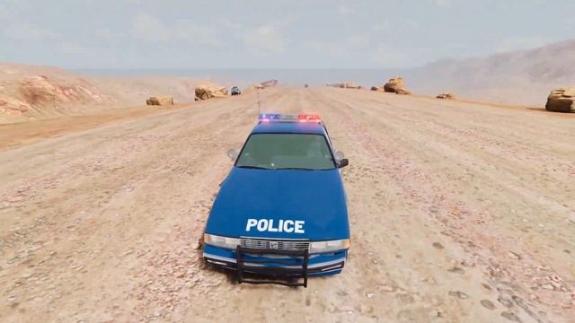 One day in the life of a crazy cop 7 - BeamNG Drive - Timur Crasher смотреть онлайн