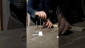 Poxipol . Клеим ручку ножа.тест супер эпоксидки.