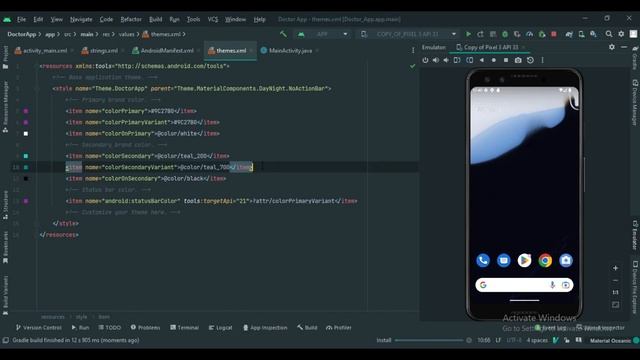 Statusbar & Toolbar Customize in Android Studio.|| Free Source Code. смотреть онлайн