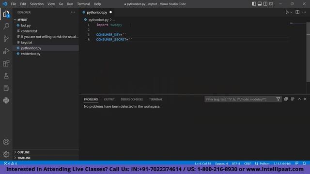Automated Twitter Bot Using Python | Python Automation | Intellipaat смотреть онлайн