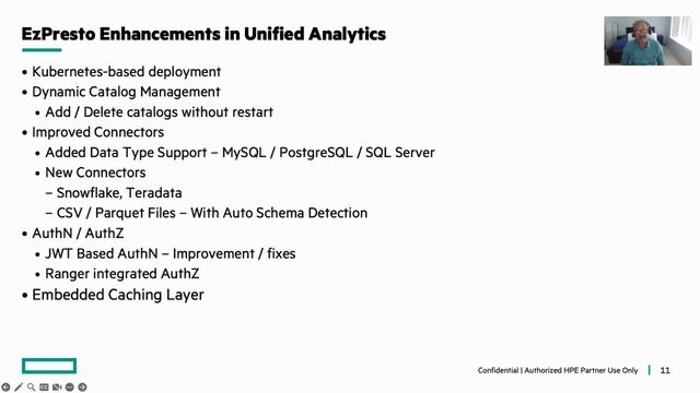 PrestoDB in HPE Ezmeral Unified Analytics - Milind Bhandarkar, HPE смотреть онлайн