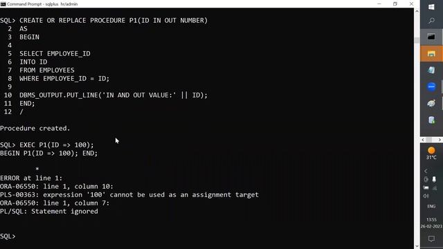 PL/SQL Tutorial for Beginners Day 10 Part 2 in Tamil смотреть онлайн