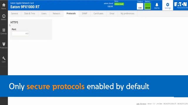 Сетевая карта EATON Network-M2