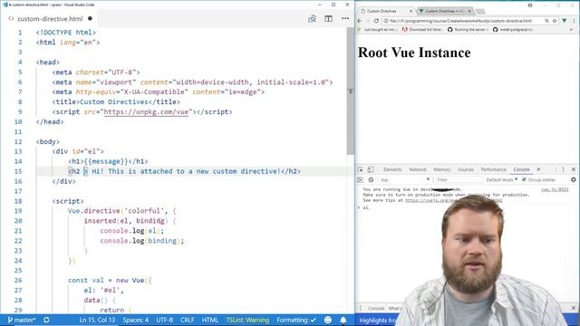 Learn About Vue.js Custom Directives For Beginners смотреть онлайн