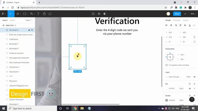 Web verification Screen Design Part 2 | Figma tutorial | Web Page Design in Figma смотреть онлайн
