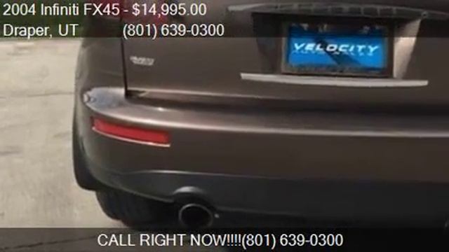 2004 Infiniti FX45 Base AWD 4dr SUV for sale in Draper, UT 8 смотреть онлайн