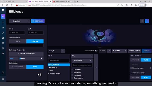 ctrlX Apps – InfluxDB time-series database and Telegraf server agent смотреть онлайн