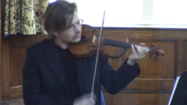 Artem Kotov - Bach Sonata no.1 in G minor, BWV 1001. (III & IV mvt) смотреть онлайн