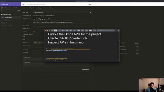 Create a google developer project, access Gmail APIs with OAuth 2.0 смотреть онлайн