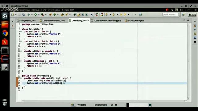 Java Day 3 Class - Sourabh Tech Studio смотреть онлайн