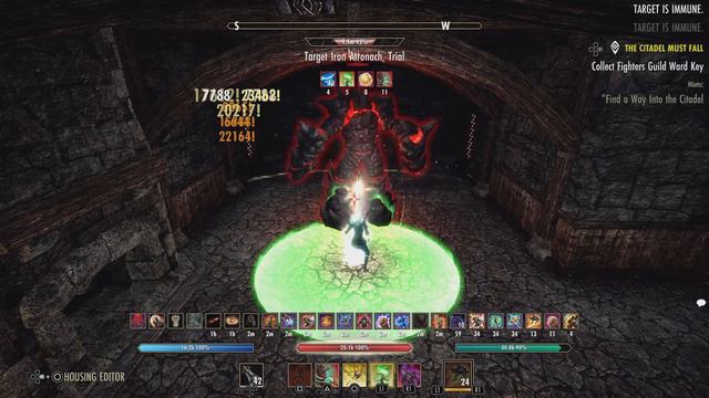 ESO DW Stamina Templar DPS PVE build 85k+ Blackwood DLC PS5 смотреть онлайн