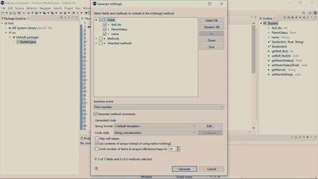 Creating Java class using the tools available in Eclipse IDE - Java for All смотреть онлайн