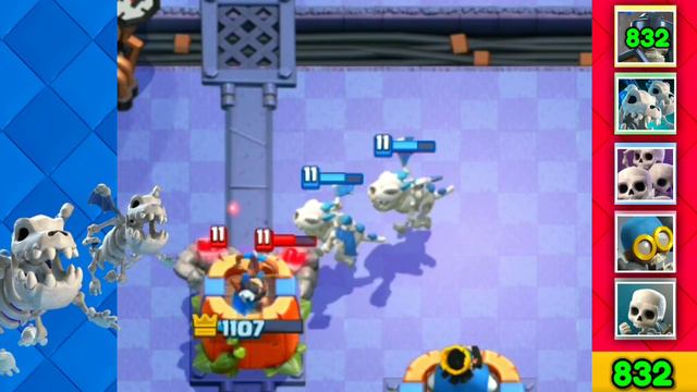 Goblin Vs Skeleton |5vs5|Clash Royale Olympics |Who will win? смотреть онлайн