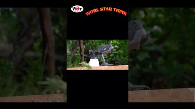 HVLP Watt Electric Spray Gun 4 Nozzle Sizes 1000ml 600 Household Paint Sprayer Flow смотреть онлайн