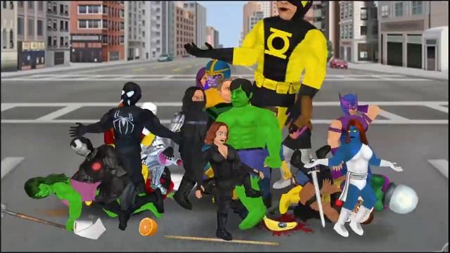 Marvel Super City Battle Royale смотреть онлайн