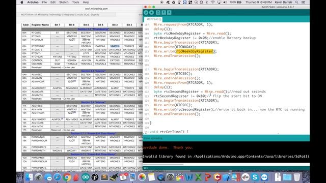 RTC (Real Time Clock) with Arduino - Low Cost MCP7940N смотреть онлайн