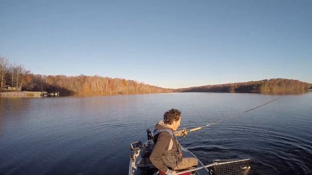 Vertical Jiggin' a Muskito_39incher_BurkeLake смотреть онлайн