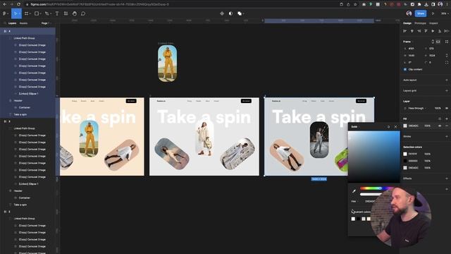 Spinning Carousel Animation in Figma - Full Tutorial + Free Files! ? смотреть онлайн