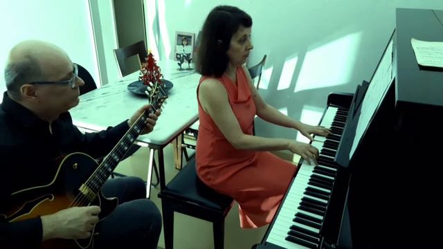 Jingle Bells Rock.Guitar Piano. смотреть онлайн