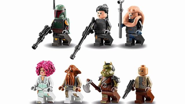 Official pics for boba palace!! Lego 75326 Boba's throne room 2022 march set pic 三月宫殿的官图 乐高波巴宫殿官图分析 смотреть онлайн