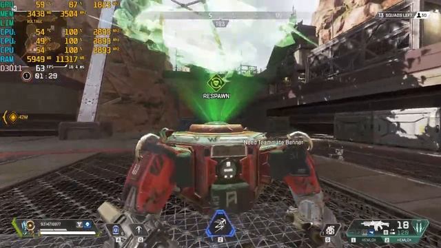 Apex Legends Gameplay on Pentium G2020 GTX 1050 ti @ 4 GB смотреть онлайн