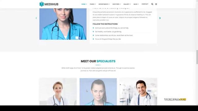 Sumire - Medical and Health WordPress Theme смотреть онлайн