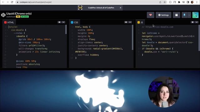 WebGL для дизайнеров || Обзор эффектов на сайте Codepen.io