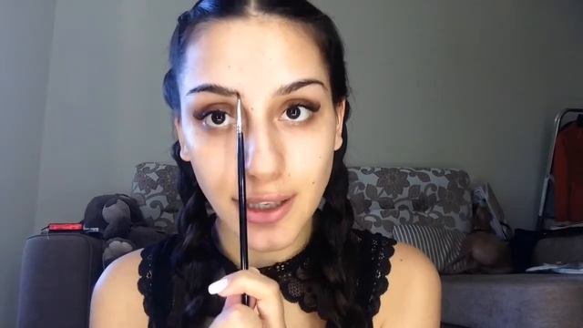 Идеальные брови!! Как сделать брови самой Дома! Правильная форма брови смотреть онлайн