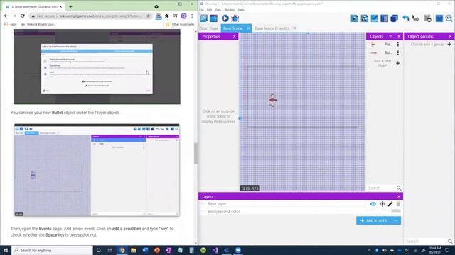 Creating a Space Shooter Game | Part 3 | Shoot and Health смотреть онлайн