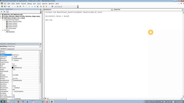 Excel Pop-up Calendar / Date Pick in any cell - Simple and easy ... смотреть онлайн