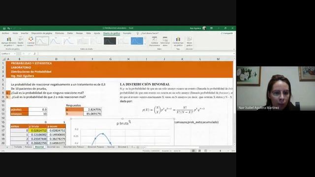 PyE Lab Sesión Síncrona 2021 10 02 Distribuciones de probabilidad en Excel смотреть онлайн