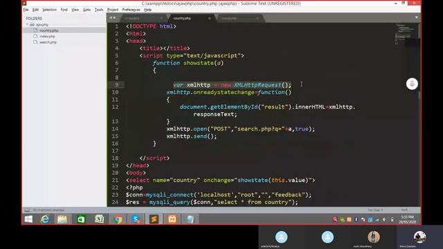 Country State City ajax,mysqli,php dropdown example|country state city dropdown using ajax in php смотреть онлайн