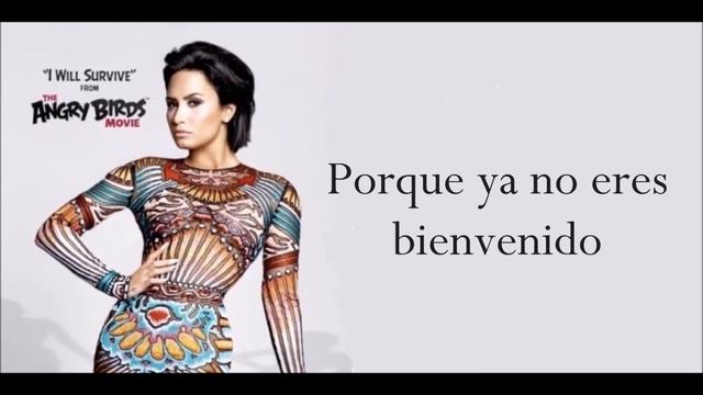 Demi Lovato - "I Will Survive" from The Angry Birds Movie (Traducida en español) смотреть онлайн