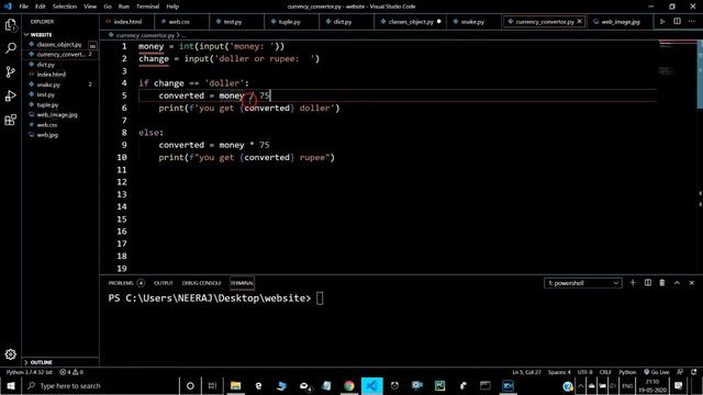 Currency Converter By Using Python смотреть онлайн