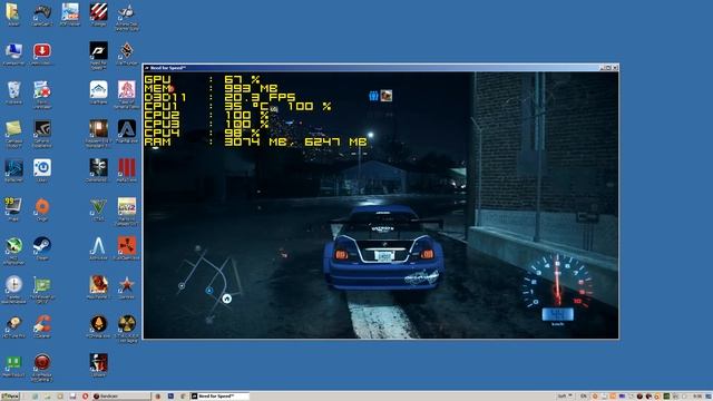 Тест Need for Speed 2016 запуск на слабом ПК (4 ядра, 4 ОЗУ, GeForce GTX 550 Ti 1 Гб) смотреть онлайн