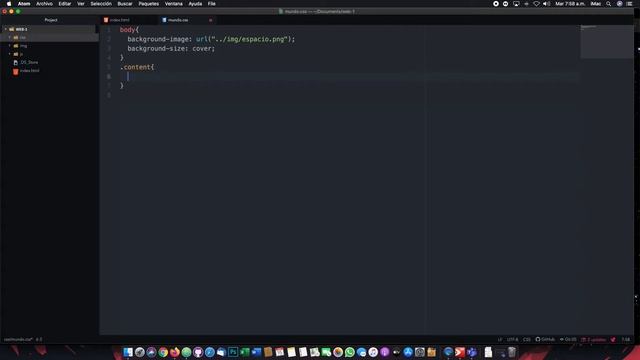 Crear un espacio con Css3 y JavaScript con Jquery смотреть онлайн