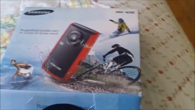 Unboxing The Samsung HMX W200 Waterproof Camera смотреть онлайн