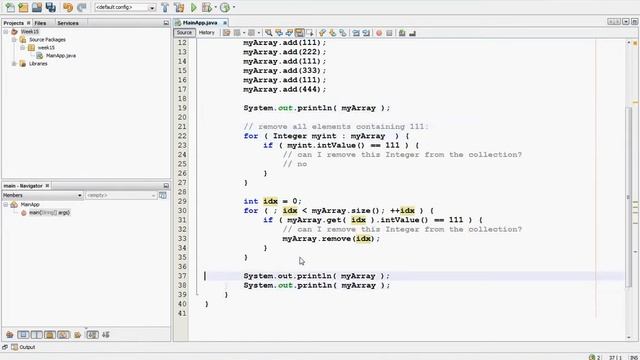 Week 14 Java Collections and Generics Part 18 смотреть онлайн