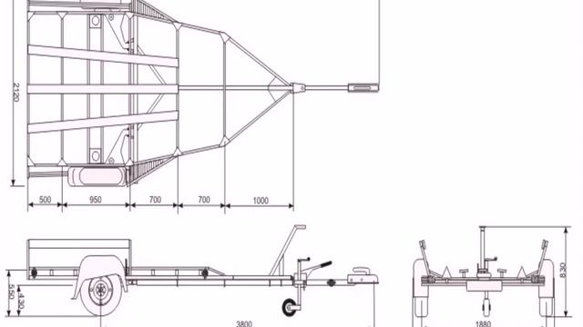 сделать прицеп для моторной лодки своими руками