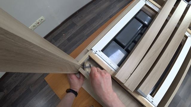 12-079 Стол обеденный (прямая ножка) с ящиком 600х900 мм, шт шимо светлый, шимо светлый Боровичи смотреть онлайн