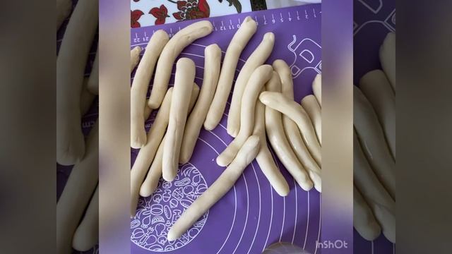 Тесто для лагмана, вручную поэтапная готовка. смотреть онлайн