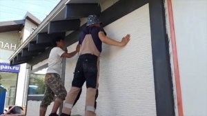 Монтаж японских фиброцементных панелей