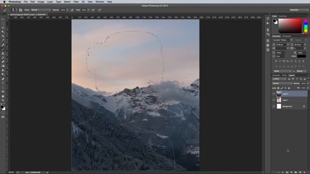 Double Exposure Effect Photoshop Tutorial смотреть онлайн