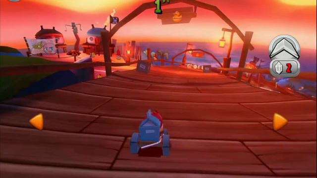 Angry Birds GO! - Welcome to Downhill Racing on Piggy Island (iOS/iPad Gameplay) смотреть онлайн