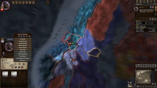 Crusader Kings 2 | The Reapers Due | Multiplayer | Part 1 смотреть онлайн