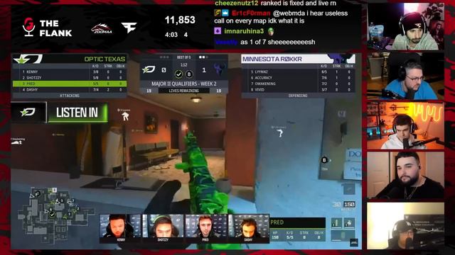 OPTIC REVERSE SWEEP! | VEGAS CLEARS MIAMI? | THE FLANK смотреть онлайн