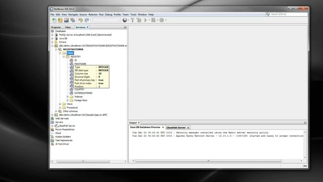 J2EE Registration Project(02) – Creating the Database смотреть онлайн